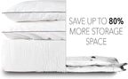 SpaceAid Jumbo Vacuum Storage Bags, Space Saver Sealer Compression Bags for Comforters, Blankets, Pillows, Bedding, Clothes (X-Large 6 Pack)