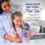 Cleancult Dish Soap Liquid Refills (32oz, 3 Pack) - Plant Based Cleaning Power - Dish Soap that Cuts Grease & Grime - Free of Harsh Chemicals - Uses 90% Less Plastic - Wild Lavender