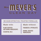 MRS. MEYER'S CLEAN DAY Dryer Sheets, Fabric Softener, Reduces Static, Infused with Essential Oils, Compassion Flower, 80 Count (Pack of 3)