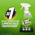 Lime-A-Way Bathroom Cleaner, 32 fl oz Bottle, Removes Lime Calcium Rust (Pack of 2)