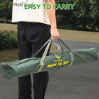 Manual Pole Saw for Tree Trimming, 27 FT Manual tree purner with 8-Section Fiberglass Handle, Sharp steel Blade, Easy to Carry and Extendable Design for Tree Maintenance, Green