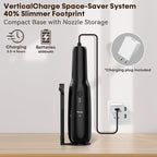 Wkzay Portable Mini Handheld Vacuum Cordless: Brushless Motor – 16,000Pa Strong Suction, Fast Charging, Low Noise, Lightweight and Portable for Home, Apartment, Dorms, Small Spaces