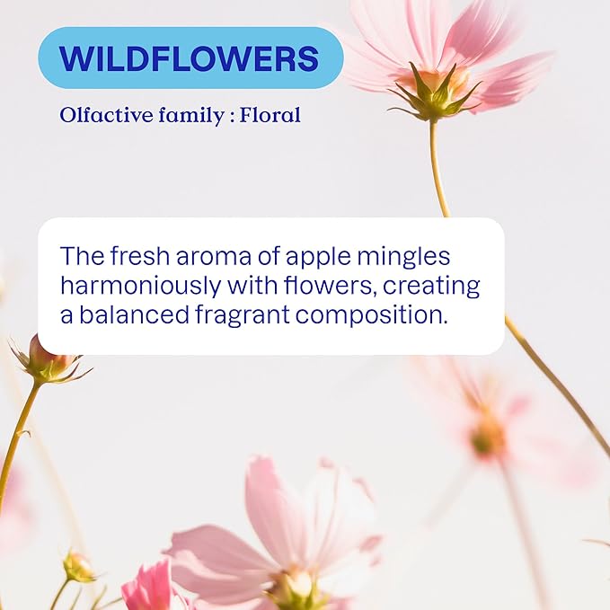 ATTITUDE Liquid Fabric Softener,Plant-Based & Vegan,HE Compatible,Naturally Derived,Wildflowers Scent,80 Loads,67.6 Fl Oz,(Pack of 2)