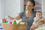 Silicone Dryer Balls, Spacenight Natural Fabric Softener, Reusable, Reduces Clothing Wrinkles and Saves Drying Time (SPA-Viridis)