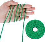 Garden Twine, Green Plant Twine 328 Feet 3mm Thick 3Ply Heavy Duty Jute String for Gardening, DIY Crafts Wrapping