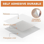 Drywall Repair Kit,Drywall Patch Repair Kit,2/4/6/8inch Self Adhesive Repair Patch,Quick Repair Drywall Large Holes
