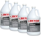 Betco Reinforce Floor Cleaner and Protectant, Lemon Scent, 1 Gal. Bottle, 4/Carton (BET16830400)