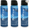 Faultless ReWear Dry Wash Spray for Clothing – Wrinkle Remover, Fabric Refresher Spray, Captures Odors – Like Dry Shampoo for Clothes: Fresh Look W/Out Laundry, 3oz (Mini 3 Pack)