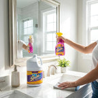 Sparkle Glass Cleaner Refill 1 Gallon (128 Fl Oz) – Ammonia-Free Heavy Duty Streak-Free Formula for Windows, Mirrors & Glass (Pack of 6)