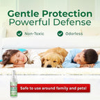 Hygea Natural Extra Strength Bed Bug & Mite Natural Travel Spray - TSA Approved Size - Child & Pet Friendly - Stain & Odor Free - for Hotel, Suitcase, Backpack, Shoes - 66% Stronger Formula(2pk, 3 oz)
