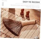 Palm Broom Desktop Broom with Dustpan Household Cleaning Accessory for Efficient Sofa and Bed Cleaning Ideal for Dust and Debris Removal in Home Environments