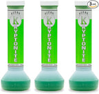 KLEAR Kryptonite Multipurpose Glass Cleaner 3-Pack | Powerful 5 in 1 Cleaning Combo | Glass Friendly & Alcohol-Free Glass Cleaner| Coat, Relax, Rinse| 9 oz (Pack of 3)