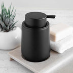 Matte Black Hand Soap Dispenser Pump, 9 oz Rustproof Liquid Dish Soap Dispenser Bottle for Various Places Such as Kitchen, Countertop, and Bathroom