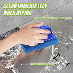 5 Pack Electric Cleaning Brush Pad Kitchen Bathroom Household Cleaning Pad Swimming Pool Wall Cleaning Brush Heavy Duty Griddle Scrubber Scouring Pad and 1 Pack Handle kit(Blue)