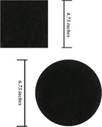 Resinta Compost Bin Filters - 12 Pack Refill Set, Round and Square