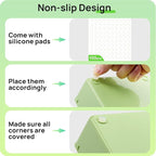 Vtopmart 25 PCS Plastic Drawer Organizers Set, 4-Size Versatile Bathroom and Vanity Drawer Organizer Trays, Storage Bins for Makeup, Bedroom, Kitchen Gadgets Utensils and Office