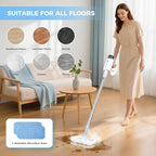7 in 1 Steam Mop for Floor Cleaning, Multipurpose Floor Steamer with Detachable Handheld Steam Cleaner Perfect for Hardwood Floors, Clothes, Windows, Tiles, Furniture, Carpet, Whole Home Use