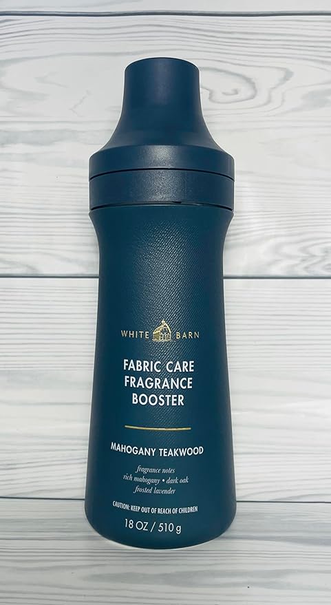 Bath & Body Works Mahogany Teakwood Fabric Care Laundry Fragrance Booster - 18 ounces Concentrated