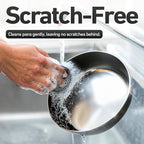 6-Pack Silicone Kitchen Scrubbing Sponges, Heavy-Duty, Non-Scratch Kitchen Sponges | Reusable, Odor-Free, Multipurpose Cleaning Sponge for Kitchen, Bathroom, Dishes, Non-Stick Cookware, Countertops