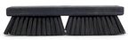 SPARTA Plastic Floor Scrub Brush, Brush Head Only, Deck Brush with ACME Standard Thread Fitting for Deck, Industrial Kitchens, and Hospitals, 10 Inches, Black
