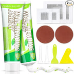 Drywall Repair Kit, 2 Pcs Spackle Wall Repair Patch Kit, Wall Mending Agent Quick and Wall Surface Hole Fill Quick and Easy Solution (2 Pack)