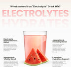 310 Nutrition Sugar Free Electrolytes Powder - Instant Hydration Packets for Daily Fluid Balance - Caffeine-Free Rehydration Drink Mix w/ Vitamins, Low Calorie & Keto Friendly - Watermelon 30 Singles