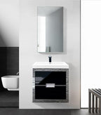 Krugg Medicine Cabinet | Recess or Surface Mount | Blum Hinge 170 Degree Soft Close|(20"x36")