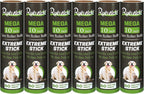 10 inch Mega All-Purpose Pet Hair Lint Roller Refills Compatible with Evercare Mega Roller 10'' Wide Ultra Sticky 60 Sheets Each Refill (Pack of 6, 360 Sheets Total)