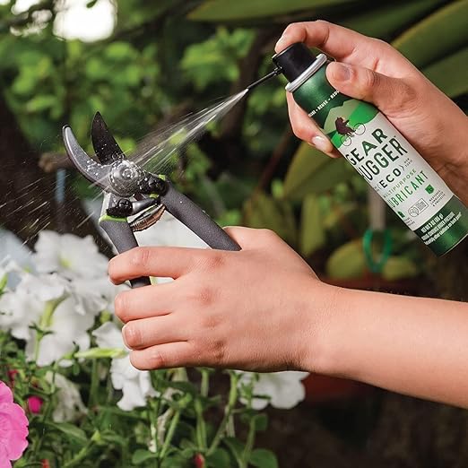 Multipurpose Lubricant - Eco-Friendly (11 oz Bottle & 3 oz Bottle), Rust Remover - Garage Door Lubricant Spray, Door Hinge Lubricant & Lock Lubricant - Plant-Based, No Petroleum, No PTFE