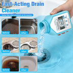 Drain Clog Remover Powerful Unclogging Sink Hair Cleaner for Kitchen, Shower Pipes and Drains, Toilet Unclogger Heavy Duty Bathroom Pipeline Dredge for Kitchen and Pipes Cleaning Tool（320g/11.3oz）