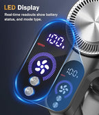 Cordless Vacuum Cleaner, 40Kpa Vacuum Cleaners for Home with LED Display, 45Mins Stick Vacuum Cordless Rechargeable, Wall-mounted Charging, Wireless Vacuum for Home Pet Hair, Carpet, Hardwood Floor