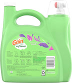 Gain Moonlight Breeze Fabric Softener, 140 FL OZ, 190 Load, Smooth Touch Laundry Conditioner Liquid