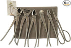 6-Piece Bonsai Tool Set,Knob Cutter,Trunk Splitter,Concave Cutter,Wire Cutter,Jin Pliers,Bonsai Scissors