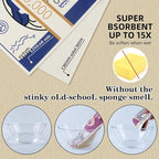 6 Packs Swedish Kitchen Dish Cloths - Reusable Paper Towels for Counters & Dishes - Eco-Friendly Cellulose Sponge Cloth - Assorted (US Dollar)