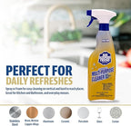 Bar Keepers Friend Soft Cleanser (26 oz) MORE Spray + Foam (25.4 oz) Multipurpose Cleaner Bundle, Stain & Rust Remover for Multi Surface Bathroom, Kitchen & Outdoor Cleaning