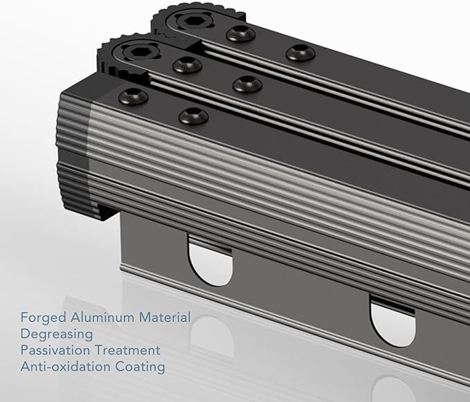 AUNMAS Wall Mounted Clothes Drying Rack, Retractable Clothes Hanger Rack Laundry Organizer Clothesline No Drilling Installation for Balcony Laundry Bathroom(Tri Fold Grey)