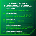 Metabo HPT 18V MultiVolt Cordless Triple Hammer BOLT Impact Driver Set, Power Impact Driver Kit with Case, 2 Lithium-Ion Batteries and Charger, 1/4-Inch Chuck, Compact LightWeight Power Tool, WH18DC