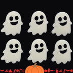 NewKe 6 Pack Halloween Pet Hair Remover Tool for Laundry, Reusable Laundry Pet Hair Catcher Lint Remover, Washing Machine Hair Catcher, Washing Dryer Balls for Clothing Dog Cat Pet Fur Remover-Ghosts