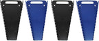 JSP Manufacturing 15-Tool Gripper Wrench Organizer Tray Kit - 2 Plastic Portable Gripper Tray Holders… (4 Piece Kit, Black & Blue)