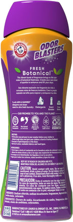 ARM & HAMMER Odor Blasters In-Wash Scent Booster, Fresh Botanical, 24 Oz