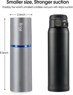 Brigii Mini Handheld Vacuum Cordless, 3 in 1-Car Vacuum & Air Duster & Hand Pump, Portable Rechargeable Cleaner for Car Interior, Small Spaces, Crevices-Y120 Pro