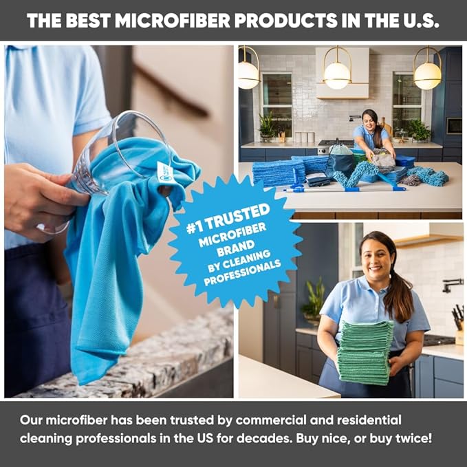 Microfiber Rags in A Box (400 Count) - Mwipes - 10" x 12" Reusable Wipes for Cleaning - Edgeless Terry Towels, Shop Rags, Wash, Dust, Disposable, House, Small Cleaning Cloths (White)