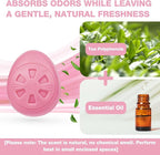 Air Jungles Shoe Deodorizer Balls 6 Ct, Honey Peach Scent, Odor Remover Balls for Sneakers, Gym Bags, Lockers, Closets, Hampers, and Drawers, Essential Oil Provides Natural Freshness
