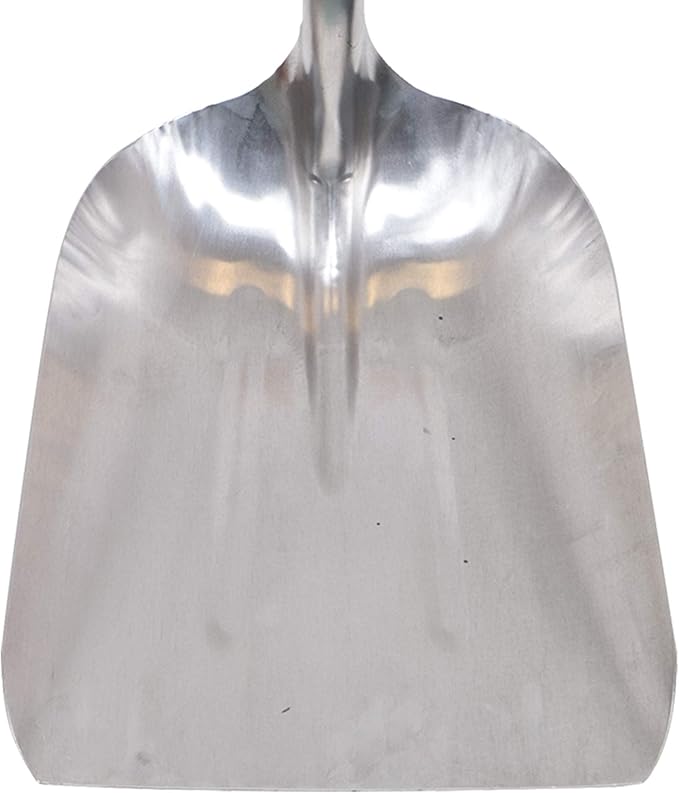 True Temper 1681400 Aluminum Scoop Shovel with Hardwood D-Grip Handle