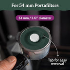 Roobi Espresso Cleaning Disc Compatible with Breville. 54mm Backflush for Disc Espresso Cleaning Tablets, 2 Pack