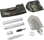 HFS(R) Folding Shovel Multi-Functional Camping Survival Tool with Carrying Bag for Digging, Trenching, Hiking, Gardening, Emergency, Outdoor Activities