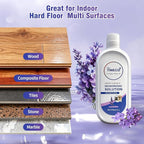 1L Floor Lavender Cleaning Solution 1 Bottles Refill, Compatible with Tineco All Series Robot Vacuum Cleaner, Eco-Safe, Streak-Free Formula for Hard Floors, Pet & Kid Friendly