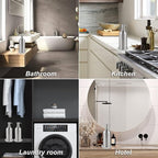 Soap Dispenser 18 Oz with Non-Slip Coaster, Stripe Design Dish Soap Dispenser Brushed Nickel, Refillable Liquid Hand Soap Dispenser for Bathroom, Kitchen Soap Dispenser Premium Stainless Steel