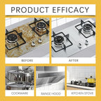 Greasy Dirt Clean Spray, Degreaser Cleaner Heavy Duty, Kitchen Cleaner, All Purpose Stain Removal Cleaners, Oven And Grill Cleaners Clean Up Kitchen Oil Stains(2, pc-120ml)