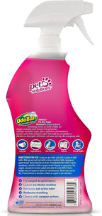 OdoBan Pet Solutions Oxy Stain Remover, Pet Stain Eliminator, Made in the USA, 8-Pack, 32 Ounce Spray Each